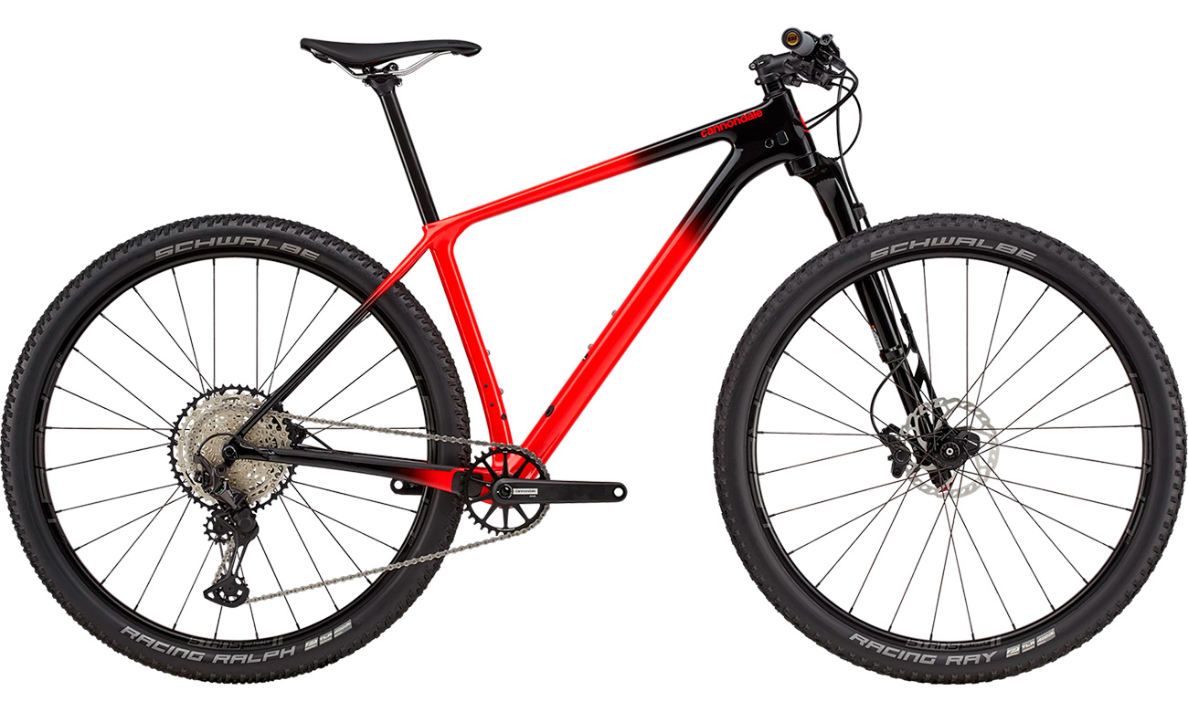 Фотографія Велосипед Cannondale F-SI Carbon 3 29" 2021, розмір М, Red 